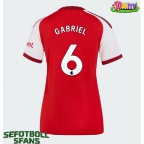 Arsenal Gabriel Magalhaes #6 Hemmatröja Kvinnor 2026-27 Kortärmad